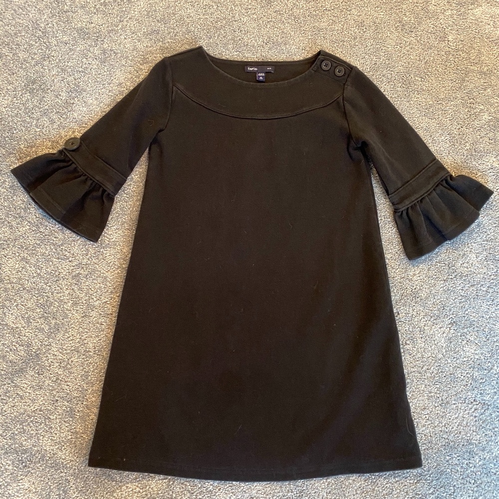 Gap girls black dress